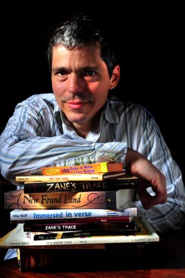 Allan with Books